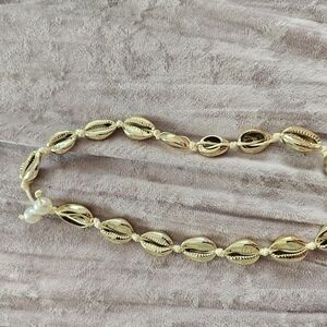 Gold Shell Necklace